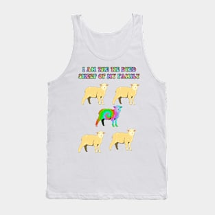 Tie Dyed Sheep Tank Top